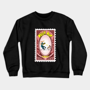 krazy kat postage stamp Crewneck Sweatshirt